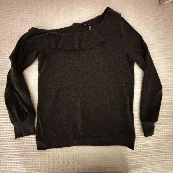 1. State off the shoulder sweater - Picture 1 of 5